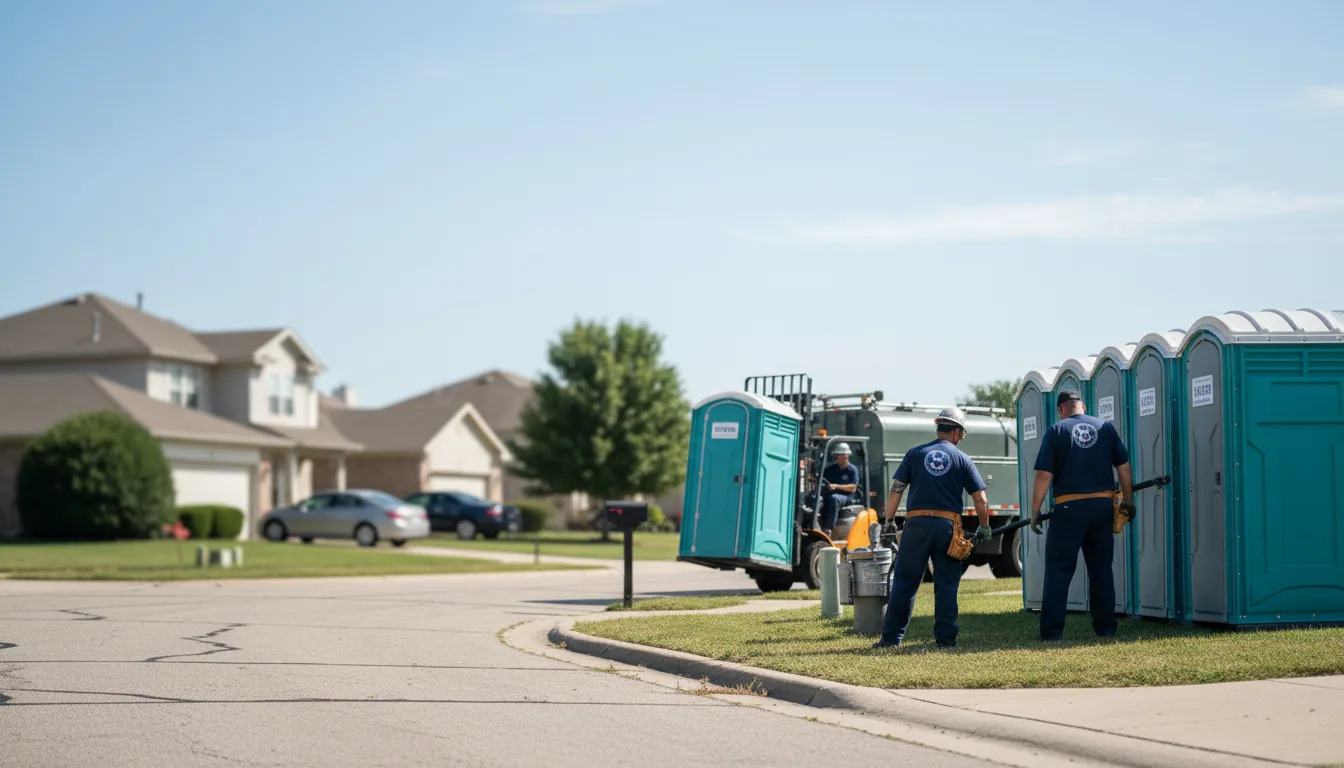 Porta Potty Rental in Bennington, IN near me